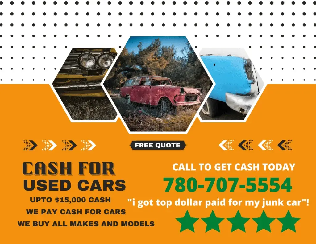 Automotive Car Flyer Cash For Used Cars